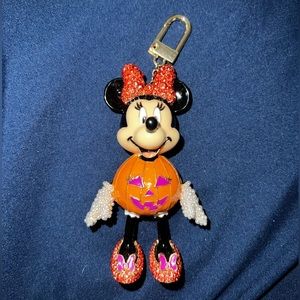 Halloween Minnie Mouse keychain